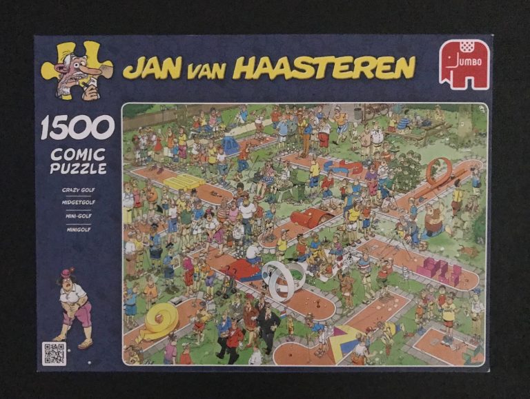 60016 Jumbo Comic Puzzle 35.43" x 23.62" Jan van Haasteren