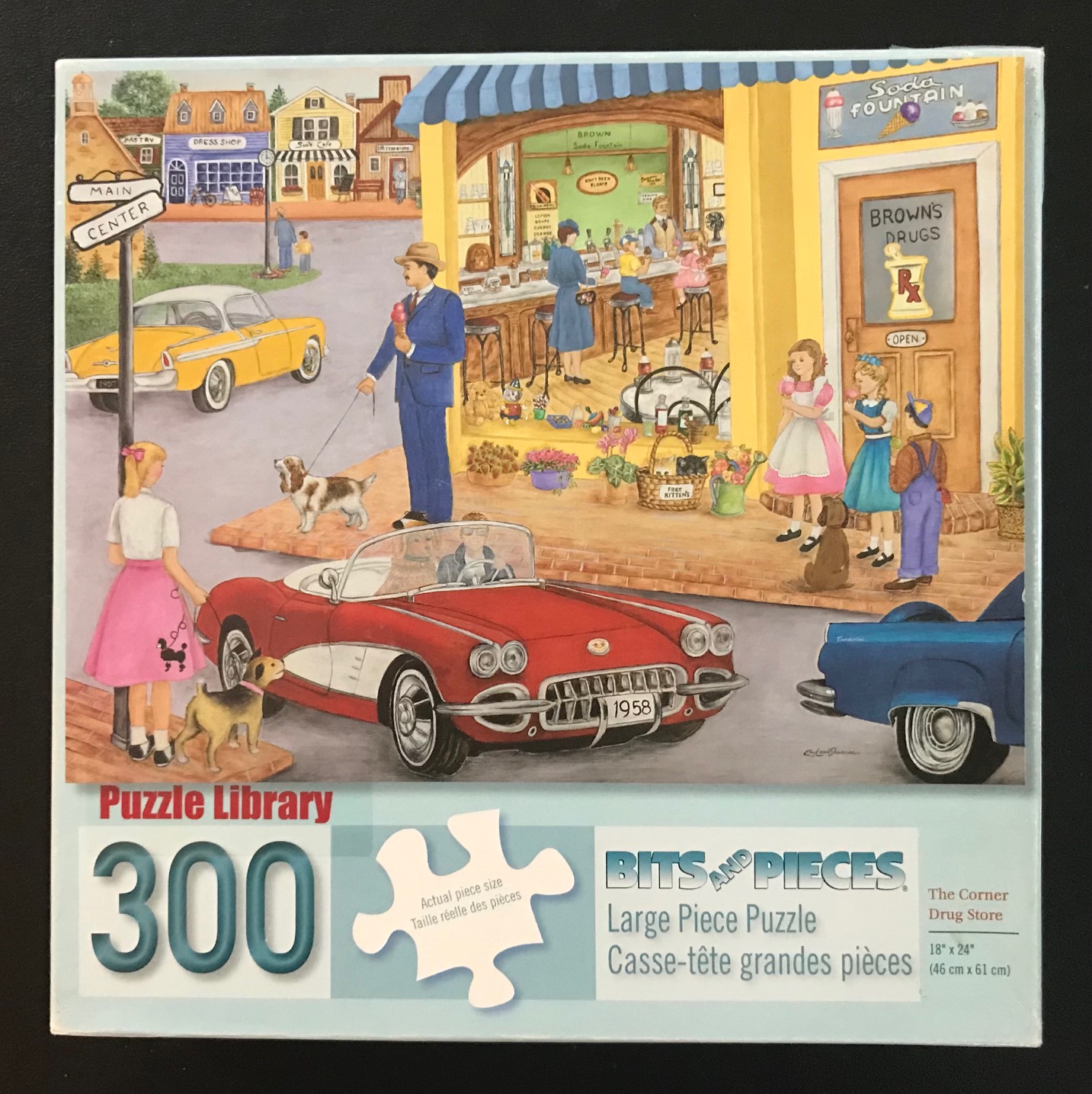 30381 Bits and Pieces Large Piece Puzzle 18" x 24" Kay Lamb
