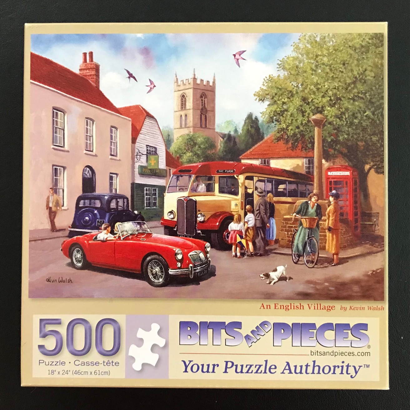 50008 Bits And Pieces 18 X 24 Kevin Walsh An English Village 50008-bits-and-pieces-18-x-24-kevin-walsh-an-english-village