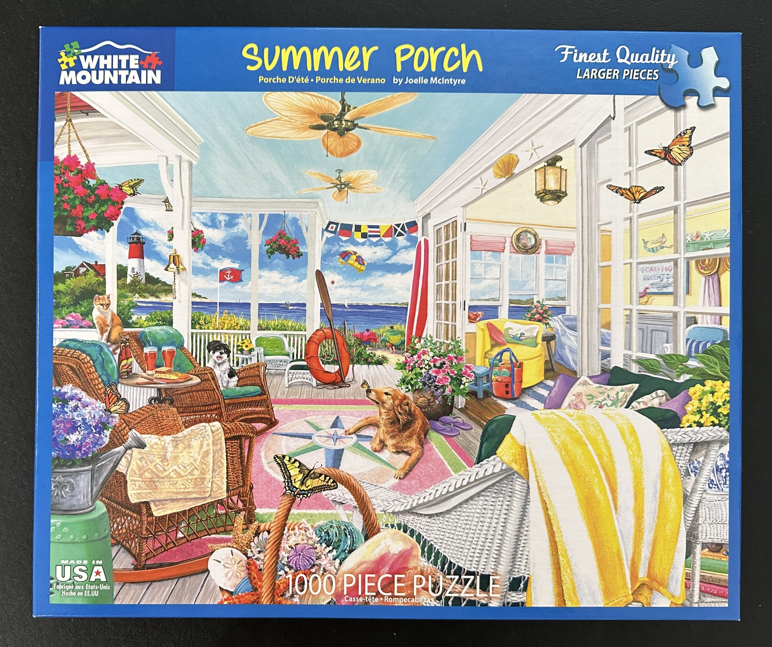 10399 White Mountain 24" x 30" Joelle McIntyre Summer Porch